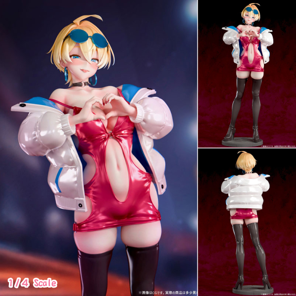 ボディコンギャルのお姉さん「絢」1/4スケール登場｜約395mmの圧倒的サイズと存在感に注目！[B´full FOTS JAPAN]