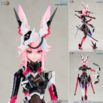 スマホ・タブレット向け本格アクションゲーム『崩壊3rd』より、八重桜・夜隠ノ霞が専用バトルスーツ「ネオンの影」の姿でARCTECH可動シリーズにて立体化！