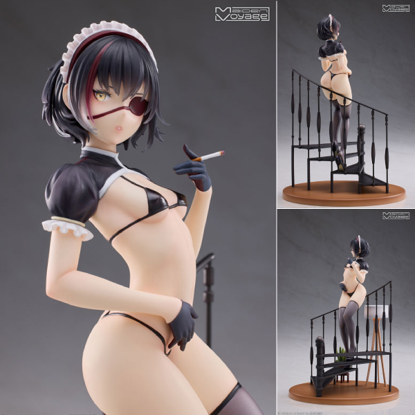 Maiden Voyage えちえち不良メイド イラストby七剣なな 1/7スケールフィギュア[Maiden Voyage]