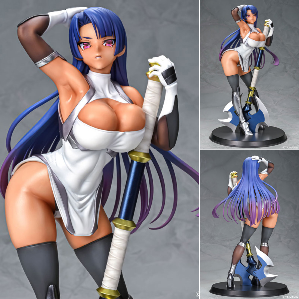 対魔忍RPGX 淡き若紫 八津紫 日焼けver. 1/6 完成品フィギュア[Q-six]