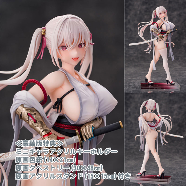 透明感溢れる美少女「雪愛」を豪華特典と共に。Saro氏描き下ろし1/6スケールフィギュアの魅力！