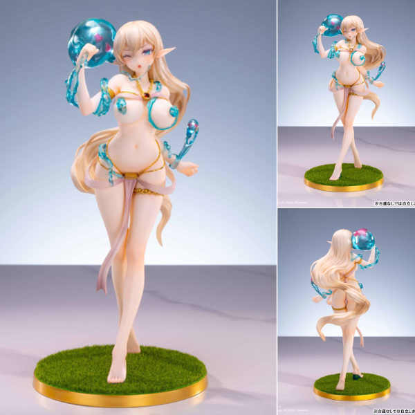 トモゼロ先生の大人気オリジナル作品『スライムに好かれすぎたエルフさん』より「ロエッセルちゃん」をフィギュア化!