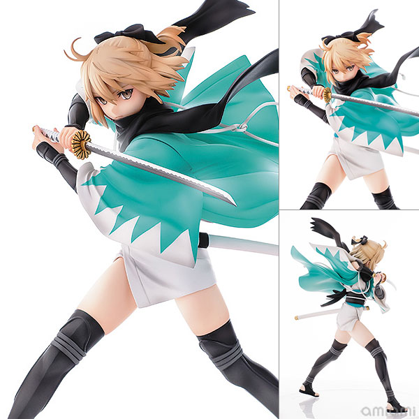Fate/Grand Order セイバー/沖田総司 1/7 完成品フィギュア[アクアマリン]誓いの羽織を身にまとい、沖田総司 推参。通称“桜セイバー”。宝具「誓いの羽織」を纏い、「沖田総司」の真の姿で推参！