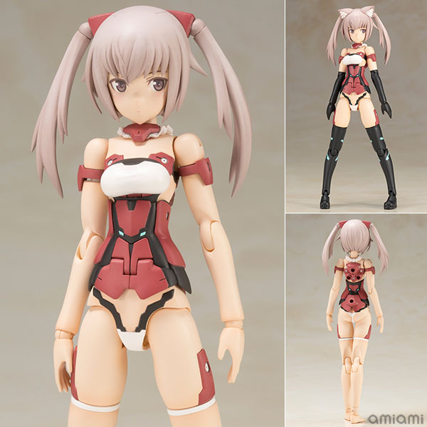 フレームアームズ・ガール イノセンティア プラモデル[コトブキヤ]柳瀬敬之氏デザインによるメカデザインを島田フミカネ氏が美少女化したイラストをもとに立体化しました！