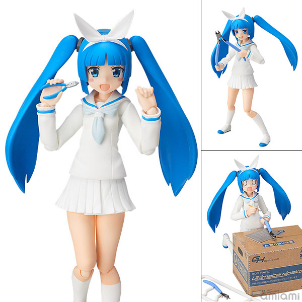 figma 究極！ニパ子ちゃん ニパ子[トミーテック]『金属加工の街「新潟県燕三条」が生んだニッパー擬人化キャラクター「ニパ子」が、ついに可動フィギュアfigma化！