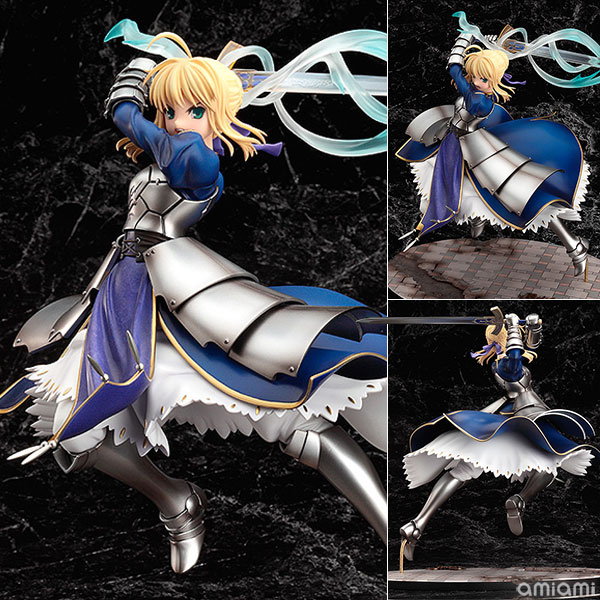 Fate/stay night セイバー ～約束された勝利の剣(エクスカリバー)～ 1/7 完成品フィギュア[グッドスマイルカンパニー]アニメ『Fate/stay night』より、1/7スケール「セイバー ～約束された勝利の剣(エクスカリバー)～」の再販が決定！