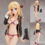 ハイスクール・フリート ヴィルヘルミーナ 水着Ver. 1/8 完成品フィギュア[グッドスマイルカンパニー]人気アニメ『ハイスクール・フリート』より、アドミラルシュペー副艦長の「ヴィルヘルミーナ」が水着姿で1/8スケールフィギュア化。