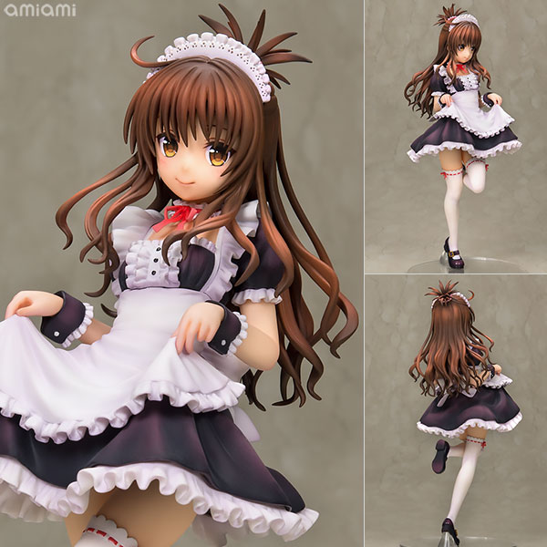 ToLOVEる-とらぶる-ダークネス 結城美柑 メイドStyle 1/7 完成品フィギュア[キューズQ]「ToLOVEる-とらぶる-ダークネス」から、リトの妹「結城 美柑」がフリフリのメイド服で登場！