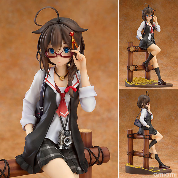 艦隊これくしょん -艦これ- 時雨 私服Ver. 1/7 完成品フィギュア[グッドスマイルカンパニー]提督、少し寒くなってきたね？ 僕は大丈夫。