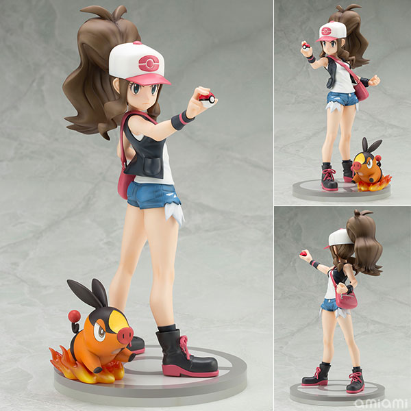 ARTFX J 『ポケットモンスター』シリーズ トウコ with ポカブ 1/8 完成品フィギュア[コトブキヤ]ふわふわのポニーテールと短く詰めたホットパンツが特徴的なトウコを可愛らしさだけでなく、活発さも詰め込み立体化しました。