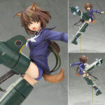 ブレイブウィッチーズ 雁淵ひかり 1/8 完成品フィギュア[アルター]「ブレイブウィッチーズ」より主人公“雁淵 ひかり”が登場！姉・孝美から譲り受けた試製紫電改二(チドリ仕様)もシャープに再現!!