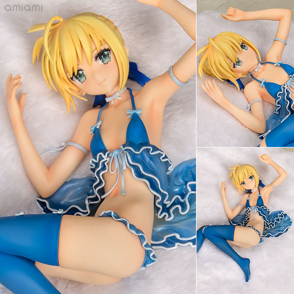 Fate/EXTELLA アルトリア・ペンドラゴン 1/7 完成品フィギュア[アルファマックス]大人気アクションゲーム『Fate/EXTELLA』より青のセイバー アルトリア・ペンドラゴンが登場！
