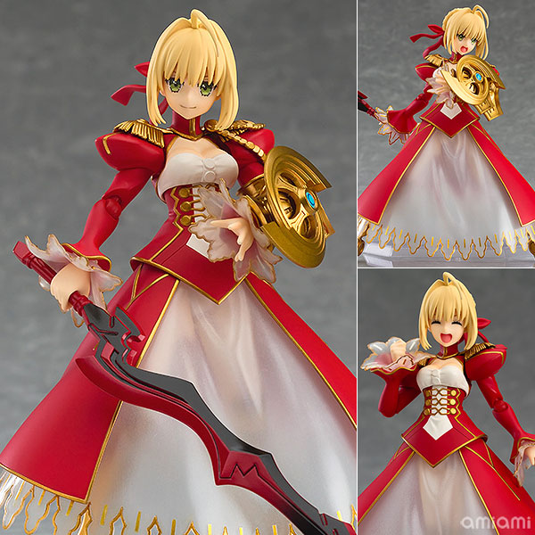 figma Fate/EXTELLA ネロ・クラウディウス[マックスファクトリー]人気ゲーム『Fate/EXTELLA』より、セイバーのサーヴァント、ネロ・クラウディウスがfigmaに登場！