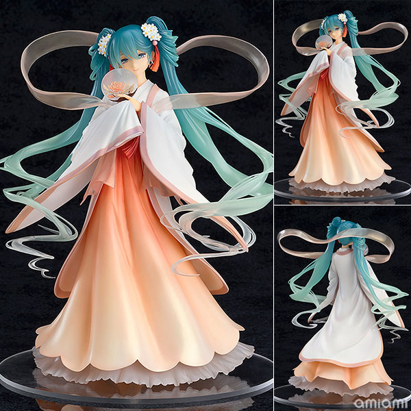 キャラクター・ボーカル・シリーズ01 初音ミク 中秋明月Ver. 1/8 完成品フィギュア[グッドスマイルカンパニー]『キャラクター・ボーカル・シリーズ01 初音ミク』より、「初音ミク」が中国の中秋明月をイメージした天女風の姿でフィギュア化！