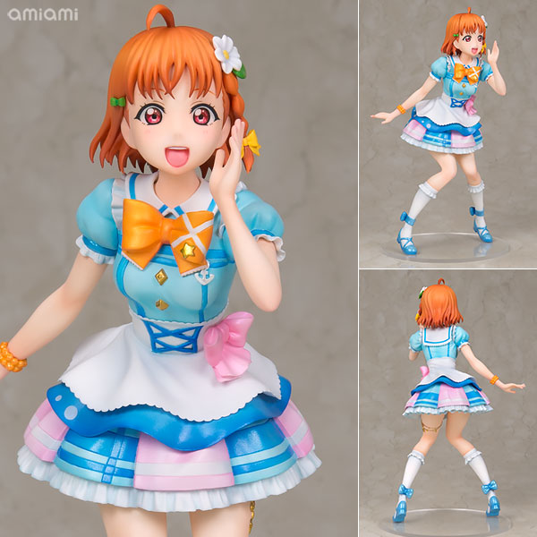 ドリームテック ラブライブ！サンシャイン！！ 高海千歌 君のこころは輝いてるかい？Ver. 1/8 完成品フィギュア[WAVE]みんなで叶える物語「ラブライブ！サンシャイン！！」から、Aqoursのメンバー高海千歌が1/8スケール完成品フィギュアで登場！