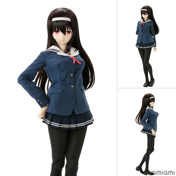 ハイブリッドアクティブフィギュア No.061 冴えない彼女の育てかた♭ 霞ヶ丘詩羽 1/3 完成品ドール[アゾン]主人公の一年年上の上級生であり「霞詩子」としてライトノベル作家活動をする『霞ヶ丘詩羽』が登場！