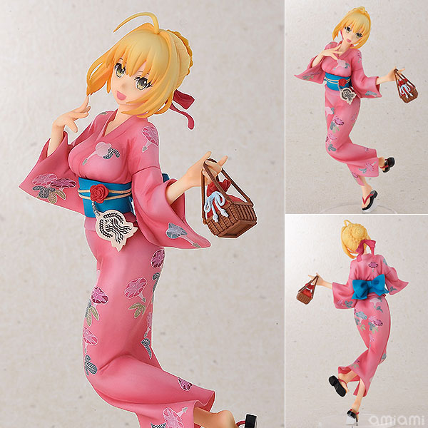 Y-STYLE Fate/Grand Order セイバー/ネロ・クラウディウス 浴衣Ver. 1/8 完成品フィギュア[フリーイング]スマホゲーム『Fate/Grand Order』より、セイバーのサーヴァント、「ネロ・クラウディウス」が浴衣姿で登場です！