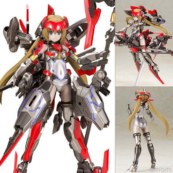 フレームアームズ・ガール フレズヴェルク=インバート プラモデル[コトブキヤ]アニメ「フレームアームズ・ガール」に登場した「フレズヴェルク=インバート」を、成形色の変更で、劇中登場カラーを再現しました。