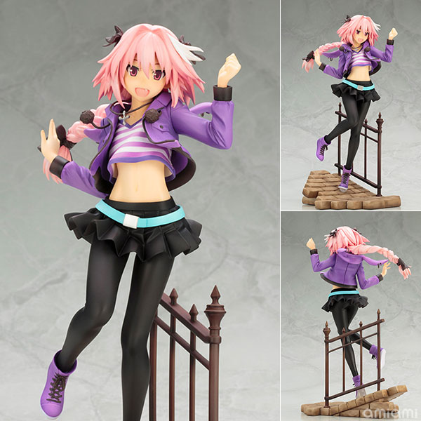 Fate/Apocrypha “黒”のライダー アストルフォ 1/7 完成品フィギュア[コトブキヤ]「聖杯大戦」を描いた大人気TVアニメ『Fate/Apocrypha』より、“黒”のライダーが私服姿で立体化！