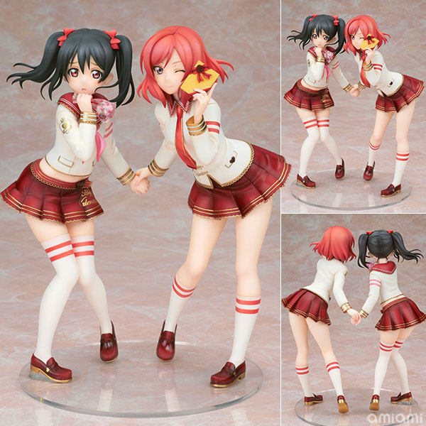 ラブライブ！スクールアイドルフェスティバル 矢澤にこ＆西木野真姫 バレンタイン編 1/7 完成品フィギュア[アルター]“矢澤にこ”と“西木野真姫”がセットで登場！「バレンタイン編」の衣装で立体化！