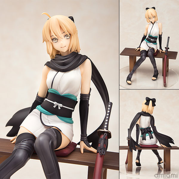Fate/Grand Order セイバー/沖田総司 ～剣士の休息～ 1/8 完成品フィギュア[ウイング]セイバーのサーヴァント「沖田総司」を、ガレージキットとして販売されたice9・しま氏の作品を商業用に改修してのフィギュア化！
