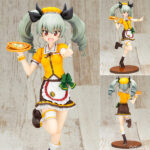 ガールズ＆パンツァー 最終章 アンチョビ ココス制服ver. 1/7 完成品フィギュア[コトブキヤ]『COCO’S×ガールズ＆パンツァー ココス道極めます！！キャンペーン』にて発表となった、「アンチョビ ココス制服ver.」が！！