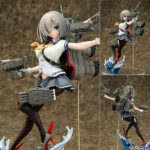 艦隊これくしょん -艦これ- 浜風 1/7 完成品フィギュア[ファット・カンパニー]大人気ブラウザゲーム『艦隊これくしょん-艦これ-』より、陽炎型13番艦の浜風が1/7スケールフィギュアで登場です。