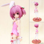 ロウきゅーぶ！SS 湊智花 ～うさぎさんVer.～(Refine) 1/7 完成品フィギュア[プラム]2014年7月に発売した「湊智花～うさぎさんVer.～」が「Refine(リファイン)」という名称を付け、「バニー服」を【ツヤ有】にして登場！