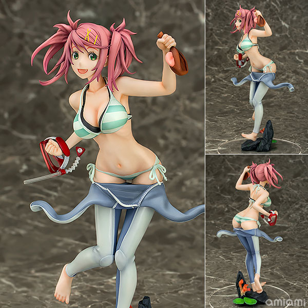 あまんちゅ！～あどばんす～ 二宮愛 1/7 完成品フィギュア[ファット・カンパニー]TVアニメ『あまんちゅ！～あどばんす～』より、ダイビング部の部長を務める二宮愛がスケールフィギュアで登場！