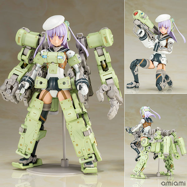 フレームアームズ・ガール グライフェン プラモデル[コトブキヤ]木下ともたけ氏デザインによるメカデザインを木下氏が自ら美少女化したイラストをもとに立体化しました！