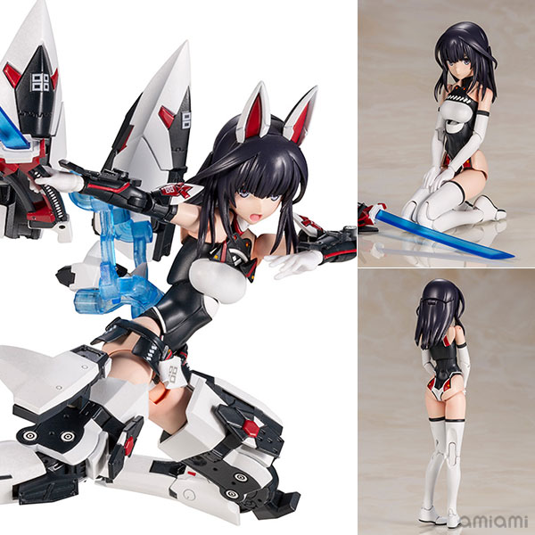 メガミデバイス × アリス・ギア・アイギス 吾妻楓 プラモデル[コトブキヤ]「メガミデバイス」コラボレーション第1弾は「アリス・ギア・アイギス」のメインキャラクターの1人である「吾妻 楓」です。