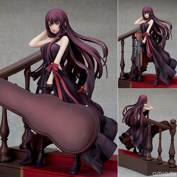 少女前線 WA2000 舞踏会の休止符Ver. 1/8 完成品フィギュア[ホビーマックス]大人気スマホゲーム『少女前線』より、指揮官の前ではよく顔が赤くなるツンデレ少女、WA2000が一周年記念衣装姿でフィギュア化！