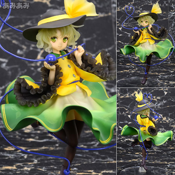 東方プロジェクト “閉じた恋の瞳” 古明地こいし 1/8 完成品フィギュア[キューズQ]「東方Project」から、心を閉ざした妖怪 古明地こいしが登場です。