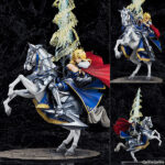 Fate/Grand Order ランサー/アルトリア・ペンドラゴン 1/8 完成品フィギュア[グッドスマイルカンパニー]愛馬「ドゥン・スタリオン」に跨る姿は「騎士王」の名に恥じぬ雄々しさと大人びた雰囲気。宝具を放たんとする迫力ある姿を再現！