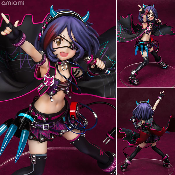 アイドルマスター シンデレラガールズ 早坂美玲 メイク★インパクト 1/7 完成品フィギュア[キャラアニ]メイク★インパクト時の衣装を元に、個性的なパンクファッションが目を引く早坂美玲が発売されます。