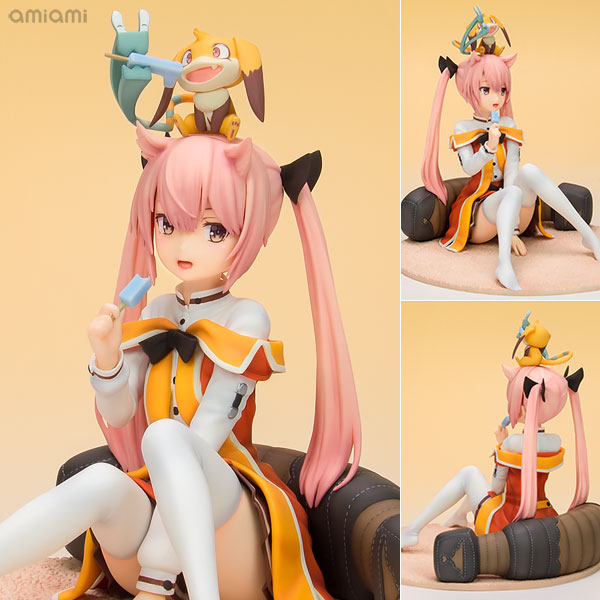 刀使ノ巫女 益子薫＆ねね 1/7 完成品フィギュア[ジェンコ]オリジナルTVアニメ『刀使ノ巫女』より、益子薫がフィギュアで登場！キャラクター原案しずまよしのり氏が本商品のために描きおろしたイラストを忠実に立体化しました。