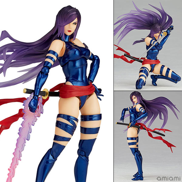 フィギュアコンプレックス アメイジング・ヤマグチ No.010 PSYLOCKE(サイロック)[海洋堂]切って、舞って、不敵に微笑む！美貌と強さを兼ね備えた女忍者「サイロック」がアメイジング・ヤマグチに参戦！