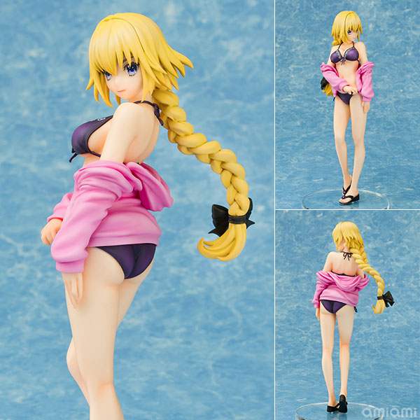 Fate/EXTELLA ジャンヌ・ダルク グラビア・ヴァカンスver. 1/8 完成品フィギュア[ファニーナイツ]『Fate/EXTELLA』ダウンロードコンテンツ衣装フィギュアシリーズ第9弾！ジャンヌ・ダルクが『グラビア・ヴァカンスver.』で立体化！