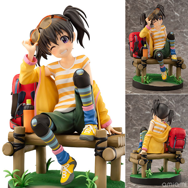 ヤマノススメ サードシーズン ひなた 1/7 完成品フィギュア[プラム]『ヤマノススメ』より、ファン待望の登山スタイルにて「ひなた」をフィギュア化！