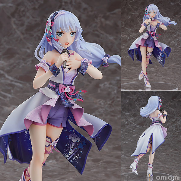 アイドルマスター ミリオンライブ！ シアターデイズ 白石紬 踏み出した夢への一歩 Ver. 1/8 フィギュア[グッドスマイルカンパニー]“踏み出した夢への一歩”の衣装をモチーフに、華やかな衣装や凛とした表情など、イラストのイメージをそのままに立体化！