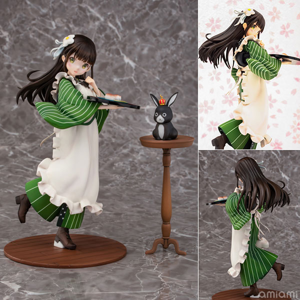 ご注文はうさぎですか？？ 千夜 1/7 完成品フィギュア[絵夢トイズ]看板娘がお店の制服で登場！「甘兎庵気分」をぜひご賞味ください！