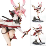 崩壊3rd 真炎幸魂・八重桜 1/8 完成品フィギュア【予約特典：ラバーキーチェーン付き】[MiHoYo]MiHoYo社の大人気ゲーム『崩壊3rd』より、真炎幸魂・八重桜が1/8スケールフィギュアで登場！