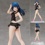 アッセンブル・ヒロインズ 津島善子 [Summer Queens] 半完成品 組立フィギュアキット[アワートレジャー]頭部のみ塗装済み、その他の部分は未塗装・未組立で肌色や水着色他3色カラー成形のキット。新感覚の組立フィギュアモデルです。