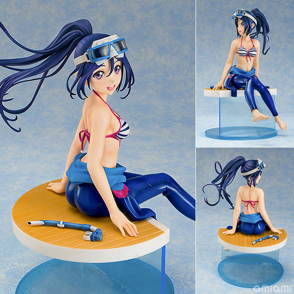 ラブライブ！サンシャイン！！ 松浦果南 Blu-rayジャケットVer. 1/7 完成品フィギュア[With Fans！]TVアニメ1期Blu-rayジャケットの表紙イラストそのままに「松浦果南」を1/7スケールで立体化！