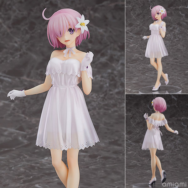 Fate/Grand Order シールダー/マシュ・キリエライト 英霊正装Ver. 1/7 完成品フィギュア[グッドスマイルカンパニー]「マシュ・キリエライト」が二周年記念概念礼装「英霊正装シリーズ」のイラストをモチーフにしたスケールフィギュアで登場です。