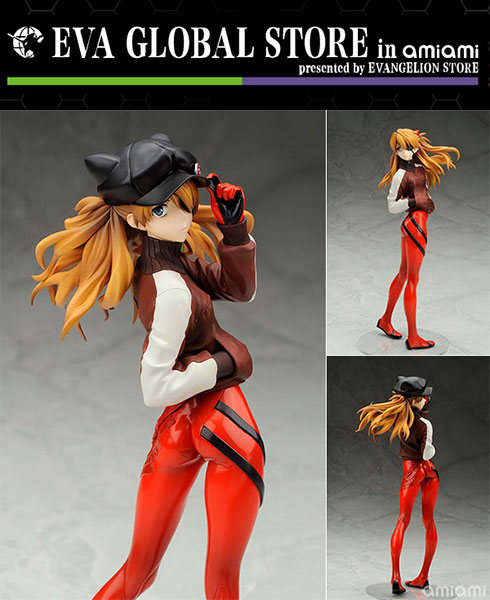 EVA GLOBAL限定復刻 ヱヴァンゲリヲン新劇場版：Q 式波・アスカ・ラングレー ジャージVer. 1/7 完成品フィギュア[アルター]『ヱヴァンゲリヲン新劇場版：Q』より、“式波・アスカ・ラングレー”PVC製塗装済完成品が、「EVA GLOBAL」ブランドを冠して復刻。