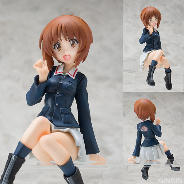SiPドール -Sitting Pose Doll- ガールズ＆パンツァー 最終章 西住みほ 完成品フィギュア[やのまん]彩色や形状などもこだわり、キャラの魅力を追究、再現。机や棚にちょこんとのせて飾れ、あなたの身近に置いて楽しむことができます。
