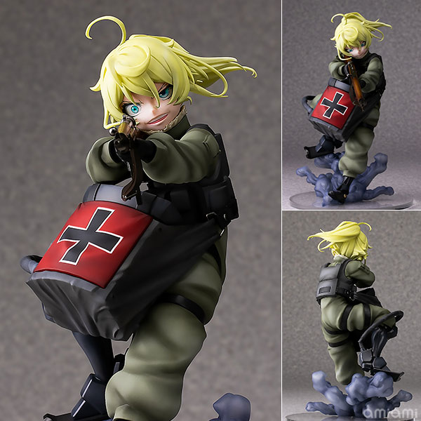 劇場版 幼女戦記 ターニャ・デグレチャフ 1/7 完成品フィギュア[プルクラ]「幼女戦記」より“白銀”の二つ名を持つ「ターニャ・デグレチャフ」1/7スケールフィギュアとして立体化！