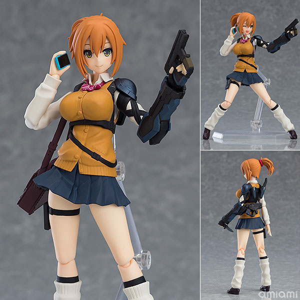 figma ARMS NOTE エグゾアーム・ジョシコウセイ[マックスファクトリー]深井涼介氏が描く『ARMS NOTE』より、左腕に人工筋肉アシスト機器を装備した「エグゾアーム・ジョシコウセイ」がfigmaに登場！