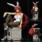FAIRY TAIL エルザ・スカーレット Bunny girl_Style/type white 1/6 完成品フィギュア[オルカトイズ]大人気TVアニメ「FAIRY TAIL」から『エルザ・スカーレットBunny girl_Style/type white』が登場！